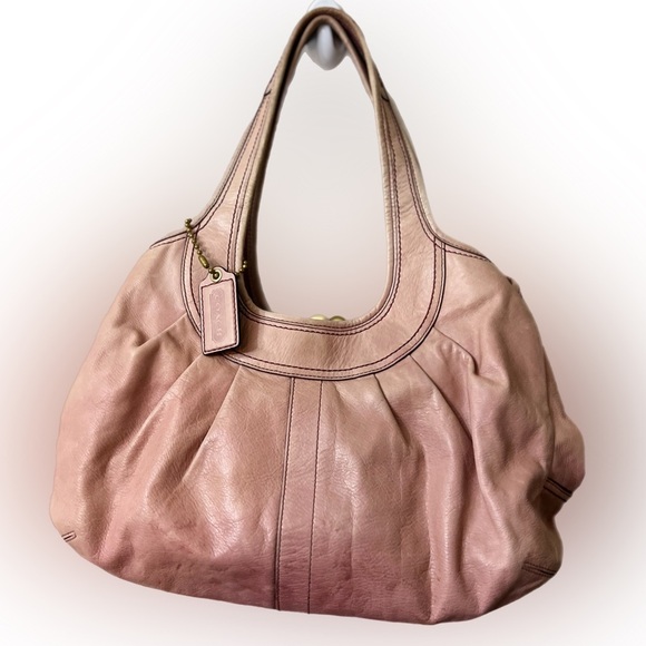 Coach Blush Leather Shoulder Bag#12248 - Picture 1 of 11
